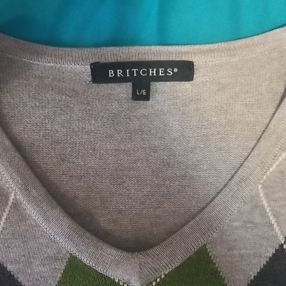 Britches v neck sweater - Picture 2 of 2